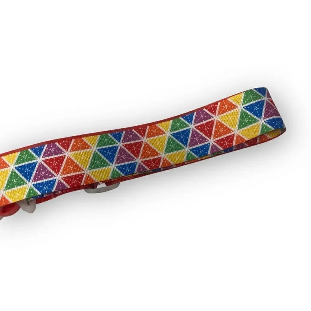 Travelon Luggage Strap 12132 Rainbow Print Preowned